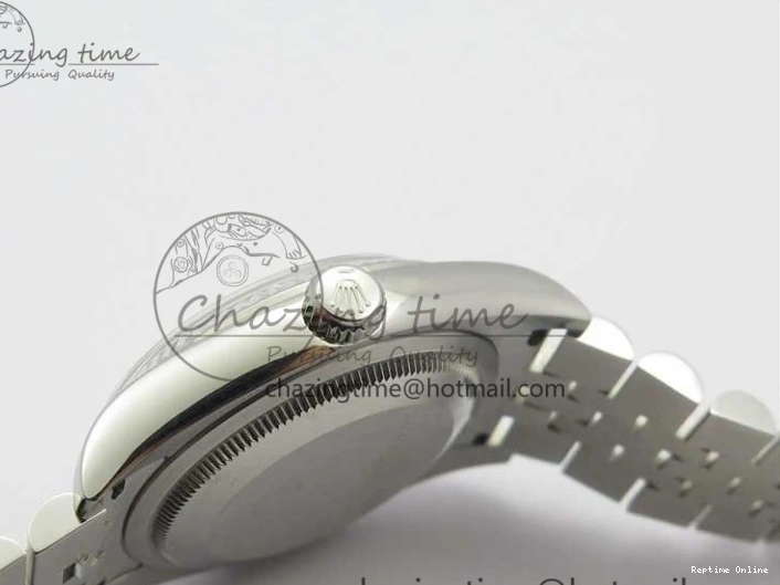 1228 DateJust 36 SS 116234 ARF 1:1 Best Edition 904L Steel Blue Dial on Jubilee Bracelet SH3135 V TravelReady 3214